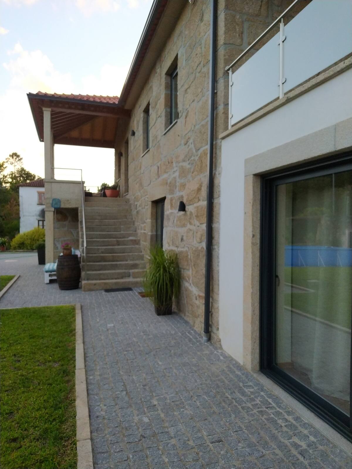 Exterior da casa